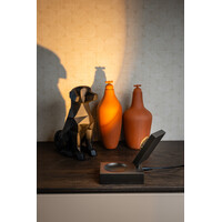 Expotrading 3-staps dimbare tafellamp Jake Cube met geïntegreerde LED