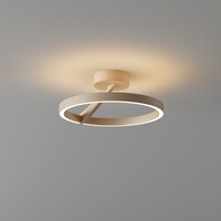 Artdelight Dimbare plafondlamp Oregon met geïntegreerde LED