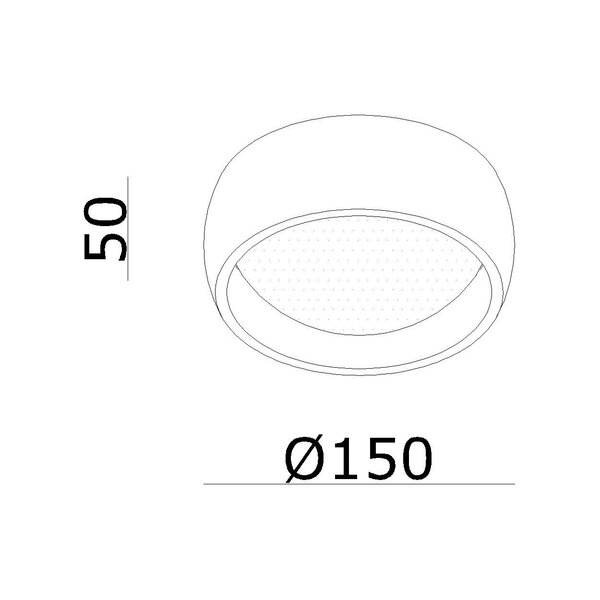 Artdelight Dimbare opbouwspot Montana met geïntegreerde LED