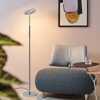 Holtkötter 'Dim to Warm' dimbare, kantelbare en in hoogte verstelbare vloerlamp Supernova S met geïntegreerde LED