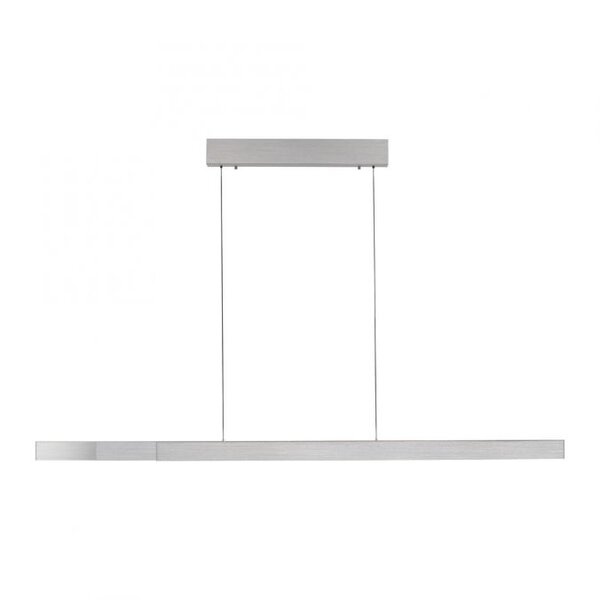 Neuhaus Pure In hoogte verstelbare, uitschuifbare én dimbare hanglamp Adriana Square met geïntegreerde LED