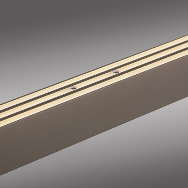 Neuhaus Pure In hoogte verstelbare, uitschuifbare én dimbare hanglamp Adriana Square met geïntegreerde LED