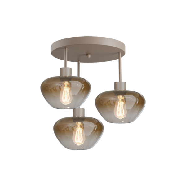 Masterlight 3-lichts plafondlamp Genua