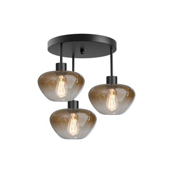 Masterlight 3-lichts plafondlamp Genua