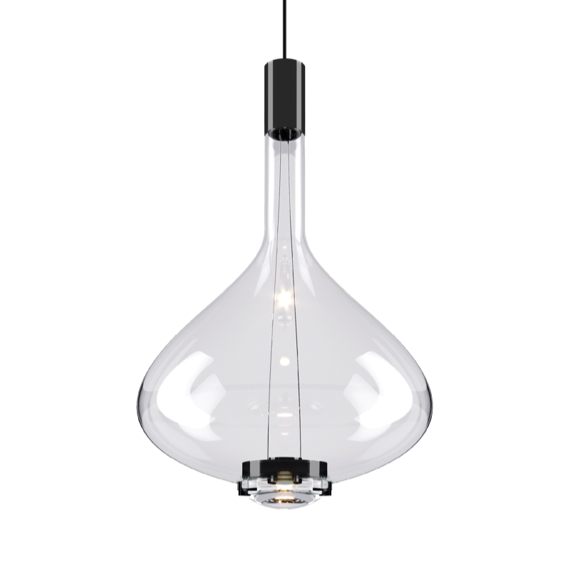 transparant/zwart chroom