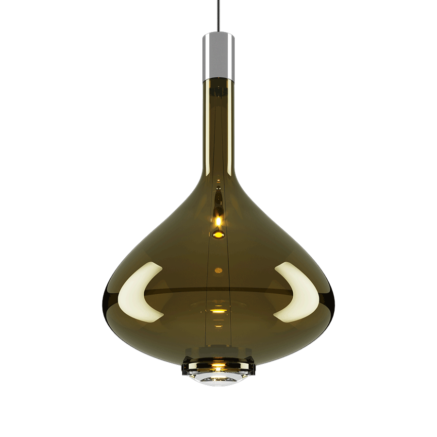 goudachtig saliegroen/chroom