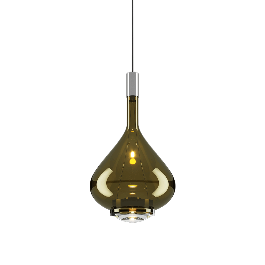 goudachtig saliegroen/chroom