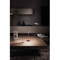 Zafferano Dimbare, draagbare en oplaadbare tafellamp Swap met geïntegreerde LED