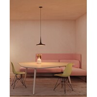 Grau 'Dim to Warm' dimbare 1-lichts hanglamp Falling Leaf met geïntegreerde LED