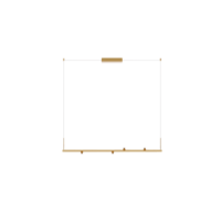 Lodes Dimbare hanglamp Random Stick Short met geïntegreerde LED