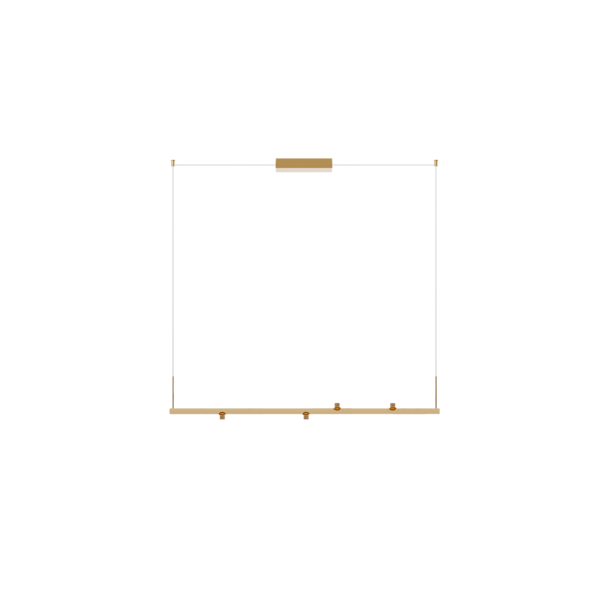 Lodes Dimbare hanglamp Random Stick Short met geïntegreerde LED