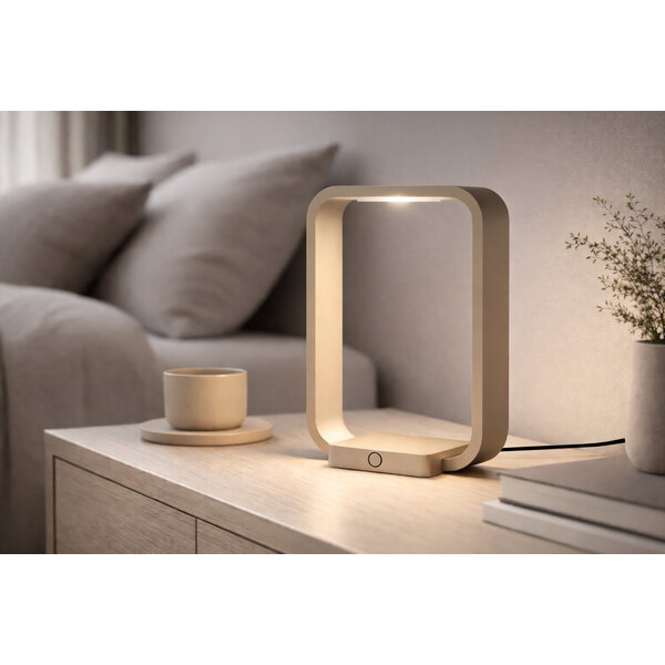 Artdelight 3-staps dimbare tafellamp Modesto met geïntegreerde LED