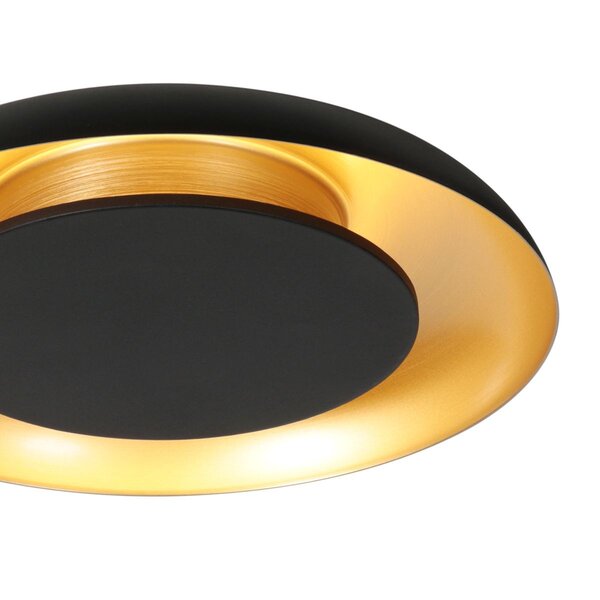 Steinhauer Dimbare plafondlamp Golden Veil met geïntegreerde LED