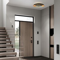 Steinhauer Dimbare plafondlamp Golden Veil met geïntegreerde LED