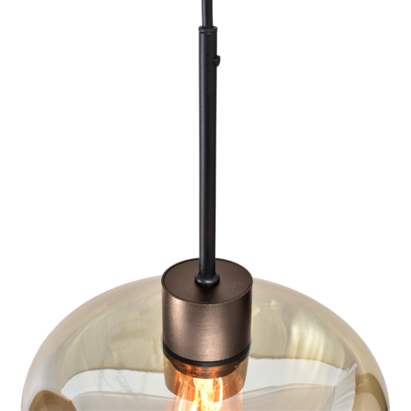 Masterlight 1-lichts hanglamp Genua Ø 24 cm