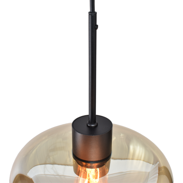 Masterlight 6-lichts hanglamp Genua | L 130 x B 25 cm