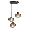 Masterlight 3-lichts hanglamp Genua Ø 35 cm