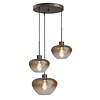 Masterlight 3-lichts hanglamp Genua Ø 35 cm