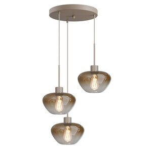 Masterlight 3-lichts hanglamp Genua Ø 35 cm