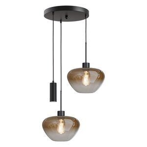 Masterlight 3-lichts hanglamp Genua-Marina Ø 35 cm