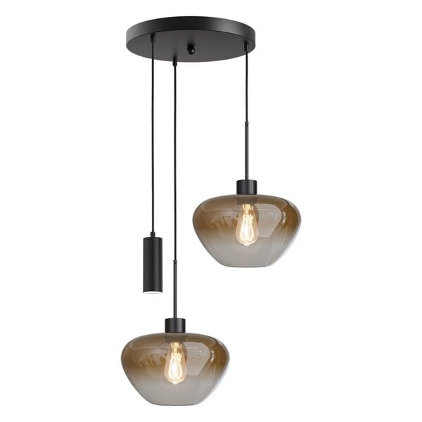 Masterlight 3-lichts hanglamp Genua-Marina Ø 35 cm