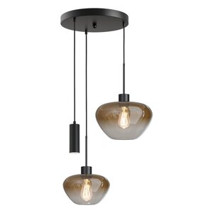 Masterlight 3-lichts hanglamp Genua-Marina Ø 35 cm