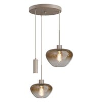 Masterlight 3-lichts hanglamp Genua-Marina Ø 35 cm