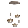 Masterlight 5-lichts hanglamp Genua-Marina Ø 50 cm | Beige