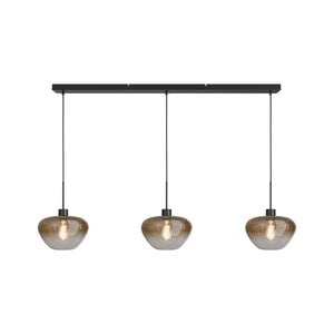 Masterlight 3-lichts hanglamp Genua | L 130 x B 8 cm