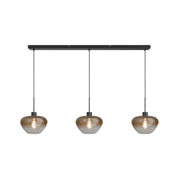 Masterlight 3-lichts hanglamp Genua | L 130 x B 8 cm