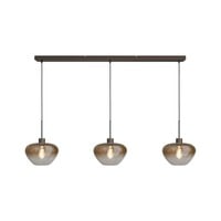 Masterlight 3-lichts hanglamp Genua | L 130 x B 8 cm