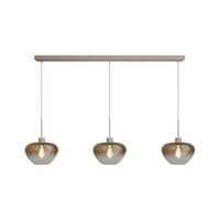 Masterlight 3-lichts hanglamp Genua | L 130 x B 8 cm