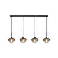 Masterlight 4-lichts hanglamp Genua | L 130 x B 8 cm