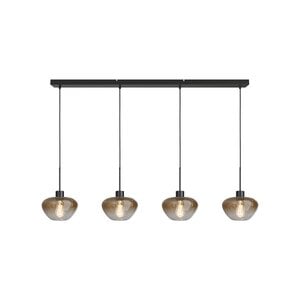 Masterlight 4-lichts hanglamp Genua | L 130 x B 8 cm