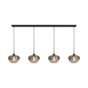 Masterlight 4-lichts hanglamp Genua | L 160 x B 8 cm