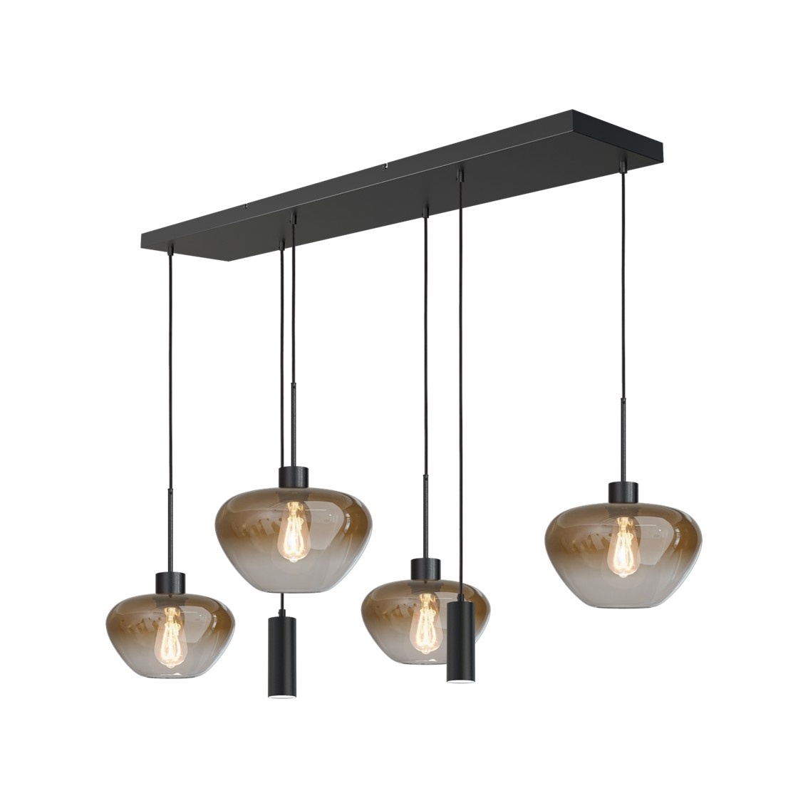 zwart | 2x genua ø 24 cm + 2x genua ø 29 cm + 2x marina zwart