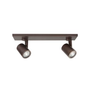 Highlight Kantelbare én draaibare 2-lichts opbouwspot Halo