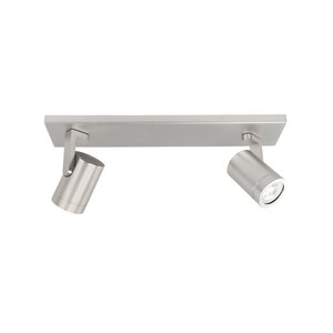 Highlight Kantelbare én draaibare 2-lichts opbouwspot Halo