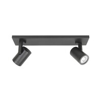 Highlight Kantelbare én draaibare 2-lichts opbouwspot Halo