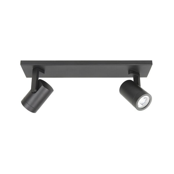 Highlight Kantelbare én draaibare 2-lichts opbouwspot Halo