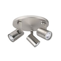 Highlight Kantelbare én draaibare ronde 3-lichts opbouwspot Halo