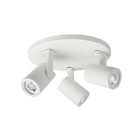 Highlight Kantelbare én draaibare ronde 3-lichts opbouwspot Halo