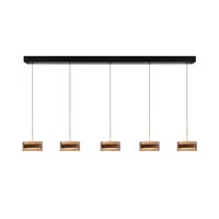 Highlight Dimbare 5-lichts hanglamp Enzo Mini met geïntegreerde LED