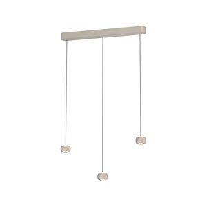 Freelight 'Dim to warm' dimbare én in hoogte verstelbare 3-lichts hanglamp Cosmo met geïntegreerde LED