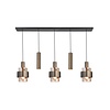 Highlight 5-lichts hanglamp Marrone