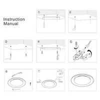 Steinhauer Dimbare plafondlamp Golden Veil met geïntegreerde LED | Ø 60 cm