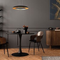 Steinhauer Dimbare hanglamp Golden Veil met geïntegreerde LED