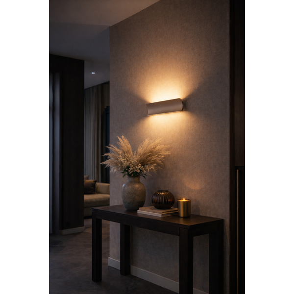 Artdelight Dimbare 2-lichts wandlamp Malibu met geïntegreerde LED