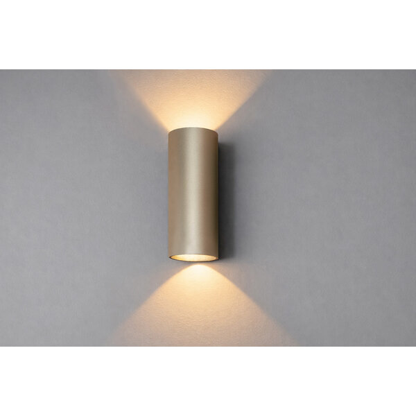 Artdelight 'Dim to Warm' dimbare in- en outdoor 2-lichts wandlamp Brody 2 met geïntegreerde LED | IP65