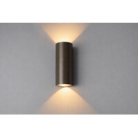 Artdelight 'Dim to Warm' dimbare in- en outdoor 2-lichts wandlamp Brody 2 met geïntegreerde LED | IP65